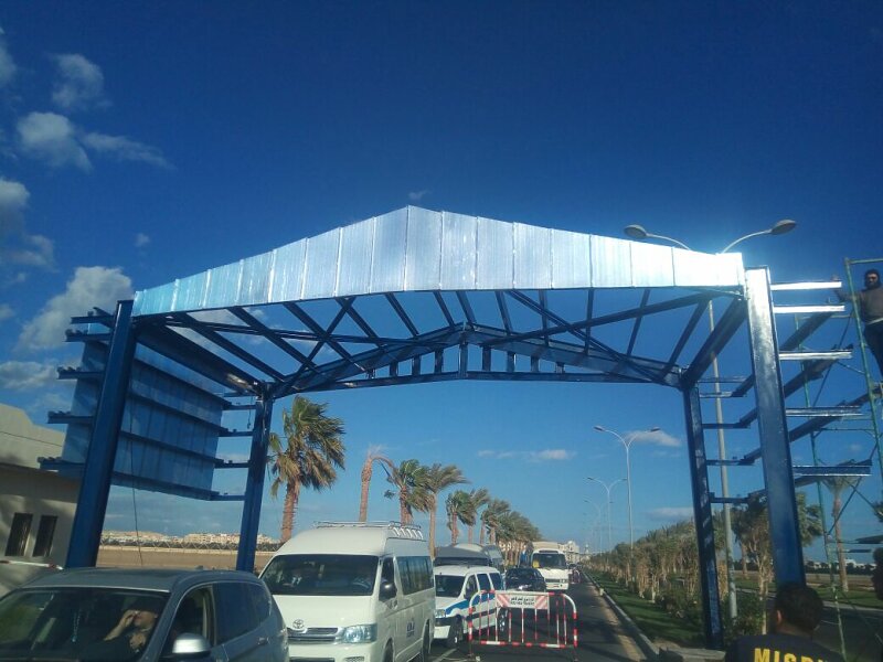 Airport gate. Megalux Hurghada